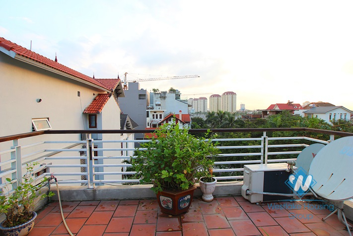 Nice house for rent Vuon Dao area, Tay Ho district, Hanoi